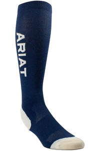 2023 Ariat AriatTek Performance Socks 10047391 - Navy / Summer Sand